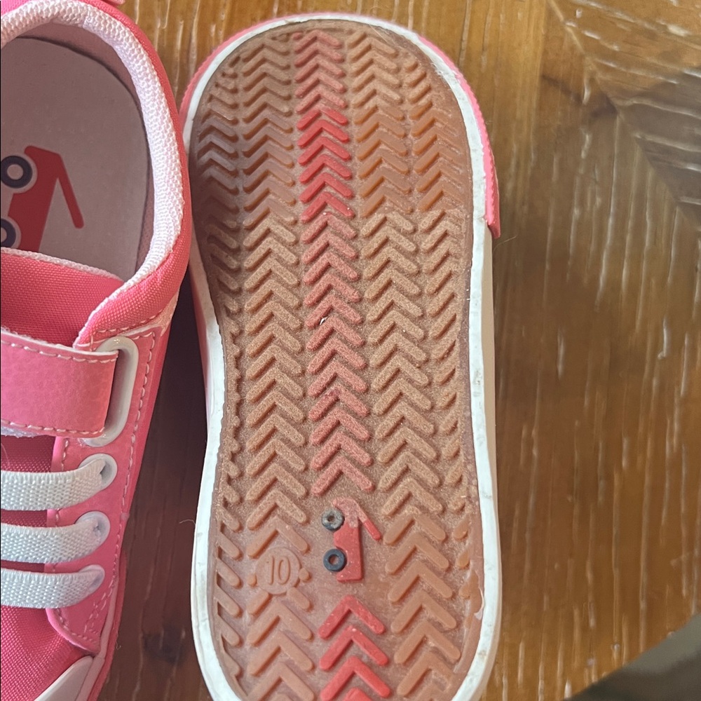 SEE KAI RUN TODDLER Pink Kids Sneakers - Picture 2 of 4